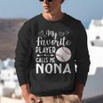 My Favorite Player Calls Me Nona Baseball Player Unisex Sweatshirt My Favorite Player Calls Me Nona Baseball Player Unisex Sweatshirt