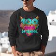 Happy 100 Days Of School Costume Baseball Drip Ice Cream Unisex Sweatshirt Happy 100 Days Of School Costume Baseball Drip Ice Cream Unisex Sweatshirt