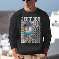 I Hit 100 Days Of School Baseball Ice Cream Drip Boys Girls Unisex Sweatshirt I Hit 100 Days Of School Baseball Ice Cream Drip Boys Girls Unisex Sweatshirt