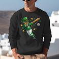 Leprechaun Play Baseball St Patrick's Day Men Kid Boys Unisex Sweatshirt Leprechaun Play Baseball St Patrick's Day Men Kid Boys Unisex Sweatshirt