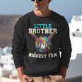 Little Brother Biggest Fan Baseball Cream Drip Crossed Bats Unisex Sweatshirt Little Brother Biggest Fan Baseball Cream Drip Crossed Bats Unisex Sweatshirt