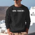 Mrs Coach Football Basketball Baseball Coach Wife Unisex Sweatshirt