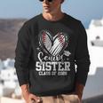 Senior Sister Class Of 2026 Baseball Graduation Heart Unisex Sweatshirt