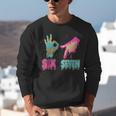 Six Seven 67 Meme Ice Cream Drip Baseball For Boy Kids Unisex Sweatshirt Six Seven 67 Meme Ice Cream Drip Baseball For Boy Kids Unisex Sweatshirt