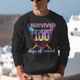 I Survived 100 Days Of School Baseball Boys Students Unisex Sweatshirt I Survived 100 Days Of School Baseball Boys Students Unisex Sweatshirt
