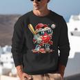 Valentines Day Heart Baseball Drip Ice Cream Boys Kids Men Unisex Sweatshirt