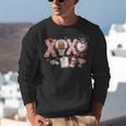 XOXO Physical Education Valentines Day Baseball Football Men Unisex Sweatshirt