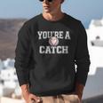 You'Re A Catch Baseball Pun Heart Kids Boys Valentines Unisex Sweatshirt You'Re A Catch Baseball Pun Heart Kids Boys Valentines Unisex Sweatshirt