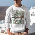 100 Days Of School Baseball Camo Men Boy Kid Unisex Sweatshirt