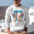 67 Baseball Life Style 101 Apparel Youth Drip Baseball Boys Unisex Sweatshirt
