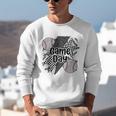 Game Day Baseball Retro Checkered Baseball Unisex Sweatshirt Game Day Baseball Retro Checkered Baseball Unisex Sweatshirt