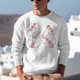 Vintage Distressed Baseball Number 34 Jersey Player Uniform Unisex Sweatshirt Vintage Distressed Baseball Number 34 Jersey Player Uniform Unisex Sweatshirt