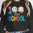 100 Days Of School Baseball Boys Kids Colorful 100th Day Unisex Sweatshirt