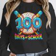 100 Days Of School Baseball Drip Boys 100th Day Of School Unisex Sweatshirt