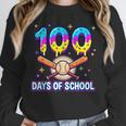 100 Days Of School Baseball Ice Cream Drip Kids Boys Teacher Unisex Sweatshirt 100 Days Of School Baseball Ice Cream Drip Kids Boys Teacher Unisex Sweatshirt