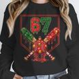 67 Baseball Drip Christmas Meme Six Seven Gen Alpha Slang Unisex Sweatshirt 67 Baseball Drip Christmas Meme Six Seven Gen Alpha Slang Unisex Sweatshirt