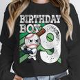9th Birthday Baseball Birthday Party 9th Birthday Boy Unisex Sweatshirt