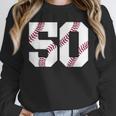 Baseball 1976 50th Birthday Vintage 50 Years Old Retro Unisex Sweatshirt