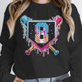 Baseball 8 Year Old Boy Ice Cream Drip 8th Birthday Player Unisex Sweatshirt Baseball 8 Year Old Boy Ice Cream Drip 8th Birthday Player Unisex Sweatshirt