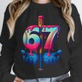 Baseball Bat Hands Drip 67 Six Seven Gen Alpha Slang Meme Unisex Sweatshirt Baseball Bat Hands Drip 67 Six Seven Gen Alpha Slang Meme Unisex Sweatshirt