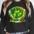 Baseball St Patricks Day Carnival Party Ice Cream Drip Boys Unisex Sweatshirt