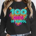 Happy 100 Days Of School Costume Baseball Drip Ice Cream Unisex Sweatshirt Happy 100 Days Of School Costume Baseball Drip Ice Cream Unisex Sweatshirt