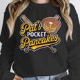 Pat's Pocket Pancakes Baseball Glove Stack Syrup Unisex Sweatshirt Pat's Pocket Pancakes Baseball Glove Stack Syrup Unisex Sweatshirt
