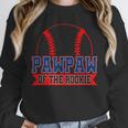 Pawpaw Rookie Of Year 1st Birthday Baseball Theme Matching Unisex Sweatshirt