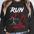 Vintage Baseball Catcher Boys Go Ahead Run I Dare You Unisex Sweatshirt Vintage Baseball Catcher Boys Go Ahead Run I Dare You Unisex Sweatshirt