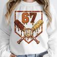 67 Baseball Drip Thanksgiving Six Seven Boys Teens Kids Unisex Sweatshirt 67 Baseball Drip Thanksgiving Six Seven Boys Teens Kids Unisex Sweatshirt