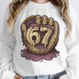 67 Ice Cream Drip Six Seven Baseball Premium Tri-Blend Unisex Sweatshirt 67 Ice Cream Drip Six Seven Baseball Premium Tri-Blend Unisex Sweatshirt