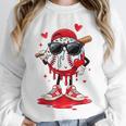Baseball Drip Ice Cream Sunglasses Boys Youth Kids Valentine Unisex Sweatshirt