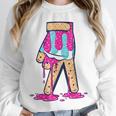 Baseball Ice Cream Drip Boys Glove Sprinkles Baseball Lover Unisex Sweatshirt Baseball Ice Cream Drip Boys Glove Sprinkles Baseball Lover Unisex Sweatshirt
