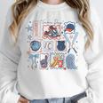 Game Day Baseball Lover Coquette Bow Girl Women Kid Mom Mama Unisex Sweatshirt
