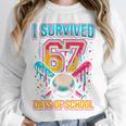 I Survived 67 Days Of School Baseball Drip Six Seven Meme Unisex Sweatshirt I Survived 67 Days Of School Baseball Drip Six Seven Meme Unisex Sweatshirt