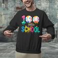100 Days Of School Baseball Boys Kids Colorful 100th Day Unisex Sweatshirt