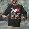 100 Days Of School Cute Bow Baseball Boy Girl Teacher Unisex Sweatshirt