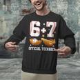 67 13 Year Old Official Teenager Baseball Boy 13th Birthday Unisex Sweatshirt