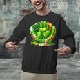 Baseball St Patricks Day Carnival Party Ice Cream Drip Boys Unisex Sweatshirt