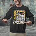Jackson Chourio Milwaukee MLB Baseball Player MLBJCH203M Unisex Sweatshirt