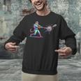 Leopard Baseball Player Ice Cream Drip For Boys Kids Unisex Sweatshirt Leopard Baseball Player Ice Cream Drip For Boys Kids Unisex Sweatshirt