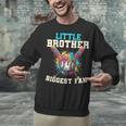 Little Brother Biggest Fan Baseball Cream Drip Crossed Bats Unisex Sweatshirt Little Brother Biggest Fan Baseball Cream Drip Crossed Bats Unisex Sweatshirt