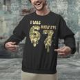 Retro I Was 6 Now I'm 7 Camo 67 Ice Cream Drip Baseball Unisex Sweatshirt