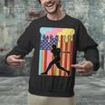 Retro Baseball Drip Boys Ice Cream Patriotic American Flag Unisex Sweatshirt Retro Baseball Drip Boys Ice Cream Patriotic American Flag Unisex Sweatshirt