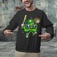 Shamrock Lucky Clover Baseball Patricks Day Family Matching Unisex Sweatshirt Shamrock Lucky Clover Baseball Patricks Day Family Matching Unisex Sweatshirt