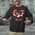 Valentines Day Six Seven Baseball 6 7 Meme Dab Heart Boys Unisex Sweatshirt Valentines Day Six Seven Baseball 6 7 Meme Dab Heart Boys Unisex Sweatshirt