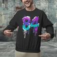 Vintage Baseball 84 Number Unisex Sweatshirt Vintage Baseball 84 Number Unisex Sweatshirt