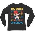 100 Days Of School Baseball Bat 100th Day Of School Boys Unisex Long Sleeve T-Shirt