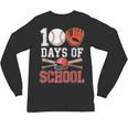 100 Days Of School Baseball Player Teacher Student Unisex Long Sleeve T-Shirt