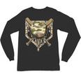 Baseball Drip For Boys Ice Cream Dripping Boys Baseball Camo Unisex Long Sleeve T-Shirt